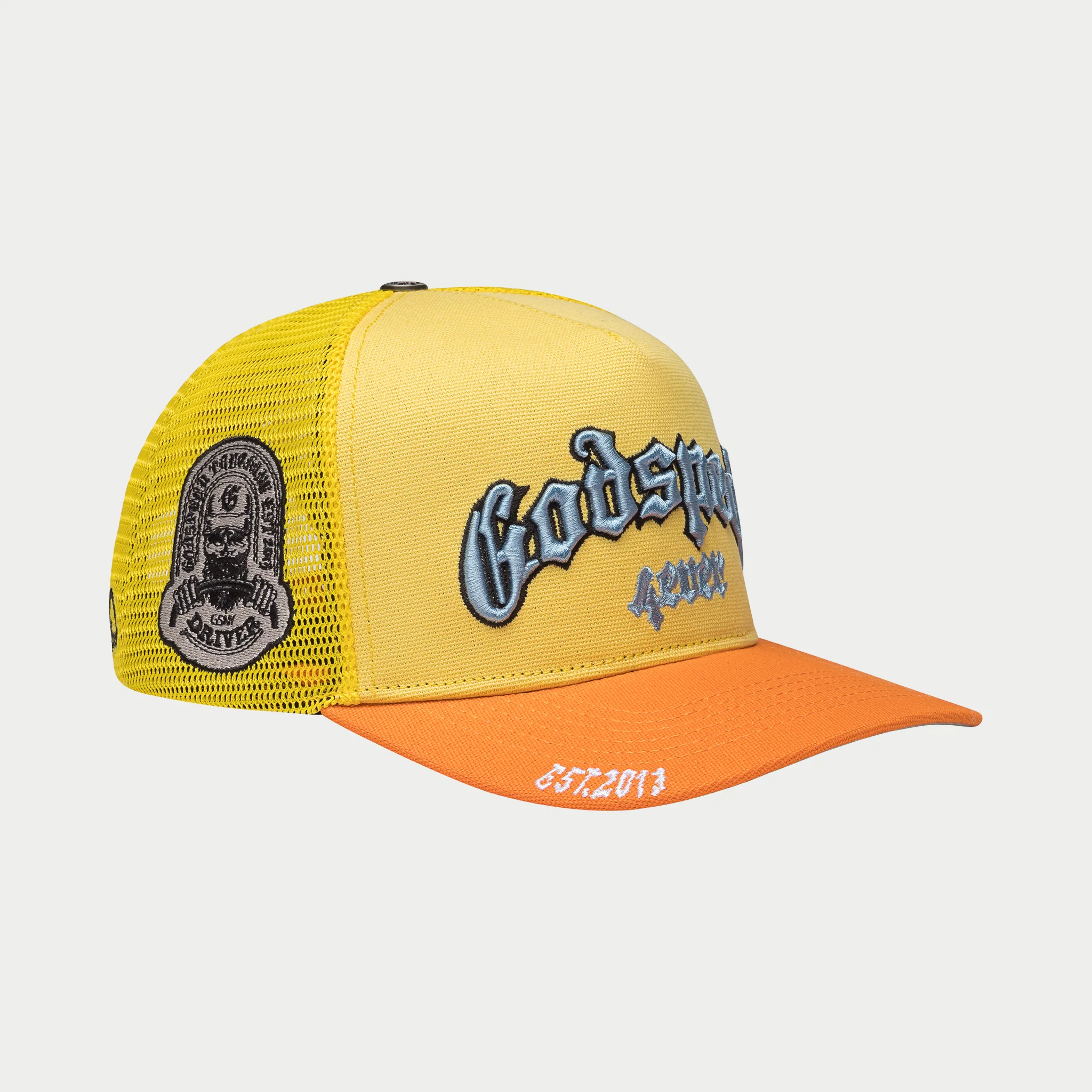 GS FOREVER TRUCKER HAT (Yellow/Orange) - Image 4