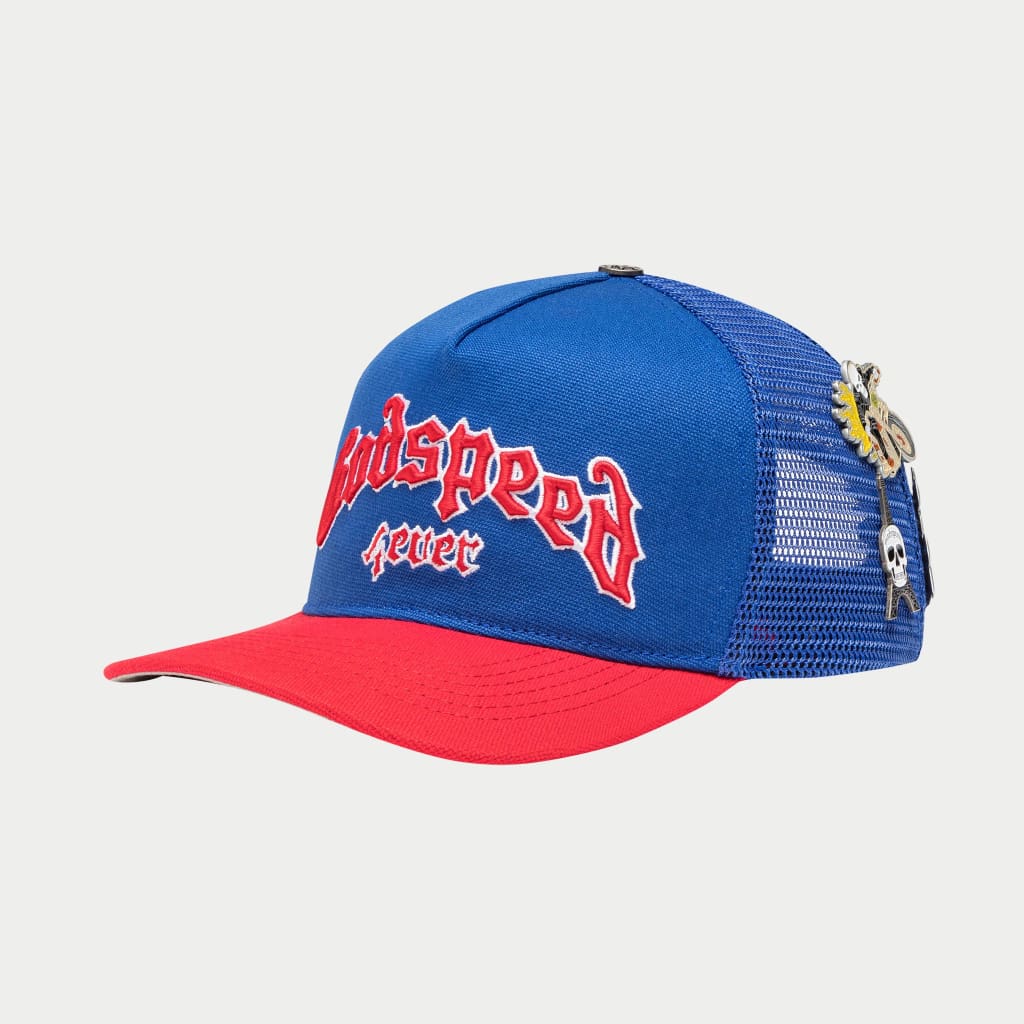 GS FOREVER TRUCKER HAT (BLUE/RED) - Image 3